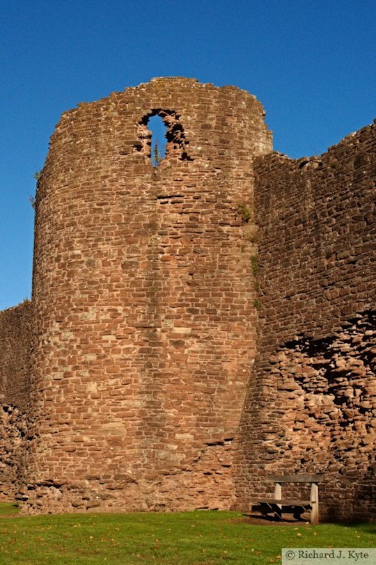 West Tower, Skenfrith Castle, Monmouthshire