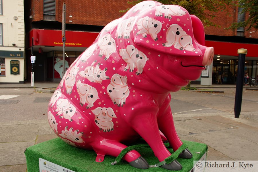 Pig 10 : "Little Piggys", Henson Pig Trail 2017, Gloucestershire
