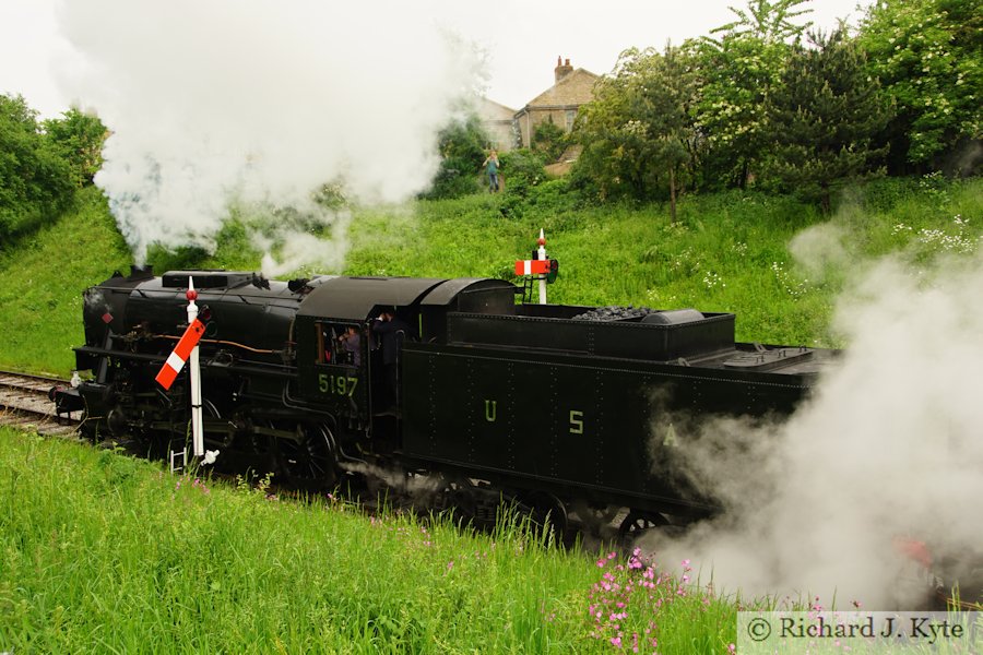 United States Army Transport Corps Class S160 no.5197 at Winchcombe, Gloucestershire Warwickshire Railway