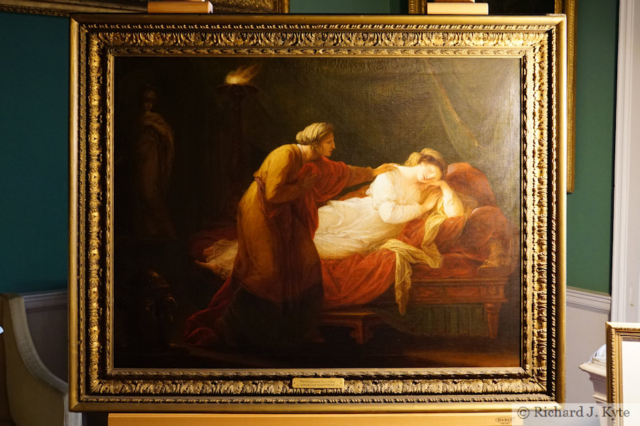 "Penelope and Eurilcea" Painting, Picture Gallery, Stourhead House, Wiltshire