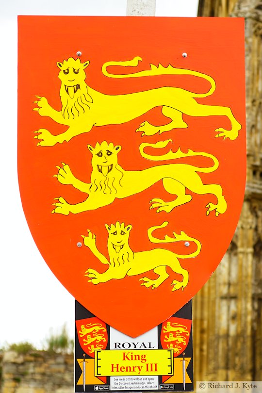 King Henry III, Battle of Evesham Heraldry