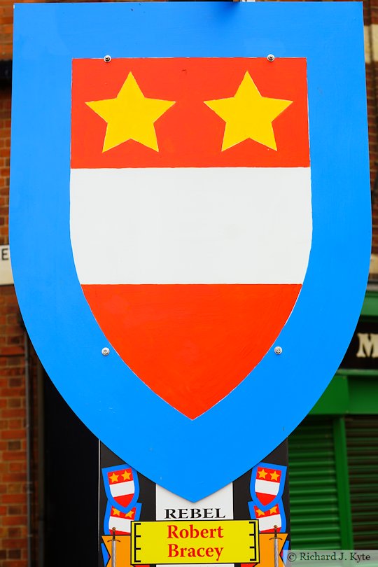 Robert Bracey (Rebel), Battle of Evesham Heraldry
