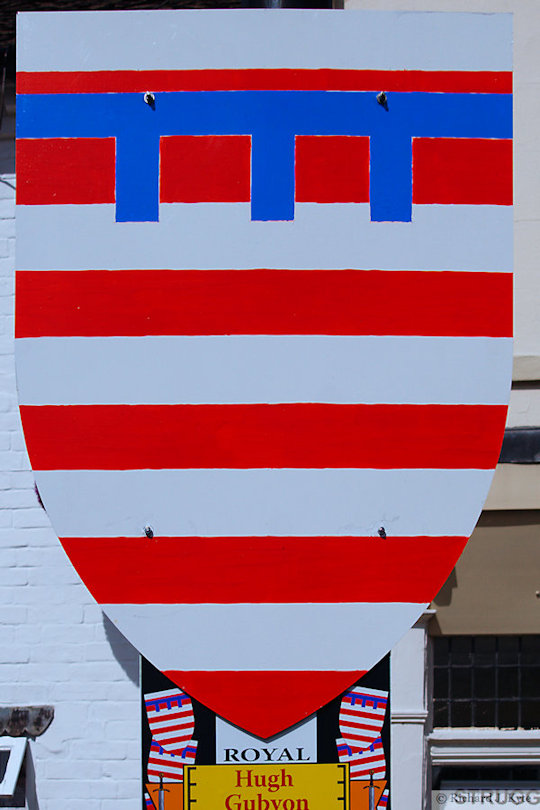 Hugh Gubyon (Royal), Battle of Evesham Heraldry