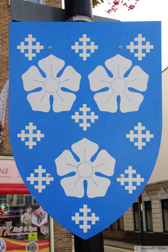 Norman d'Arcy (Rebel), Battle of Evesham Heraldry