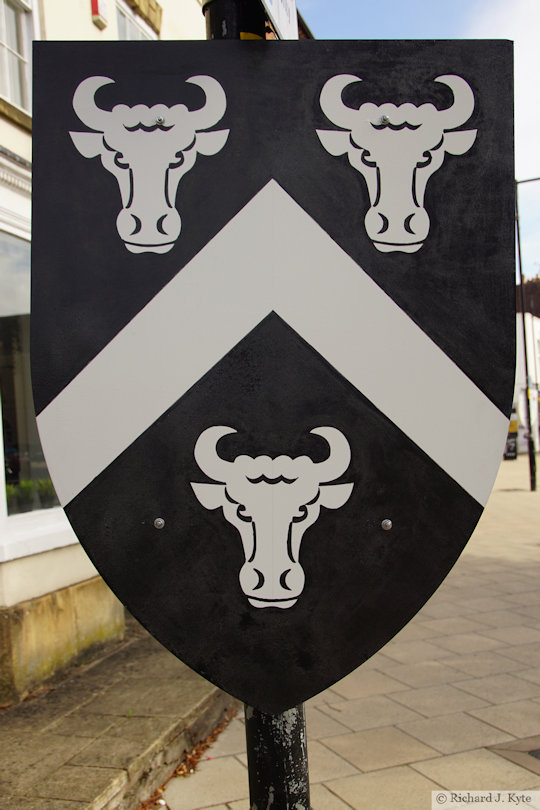 Geoffrey de Buckley (Royalist), Battle of Evesham Heraldry