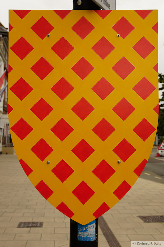 James de Aldithley (Rebel), Battle of Evesham Heraldry