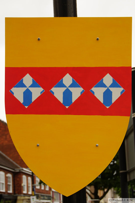 William de Apelderfeld (Royalist), Battle of Evesham Heraldry