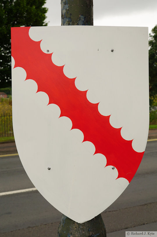 Robert Walerand (Royalist), Battle of Evesham Heraldry