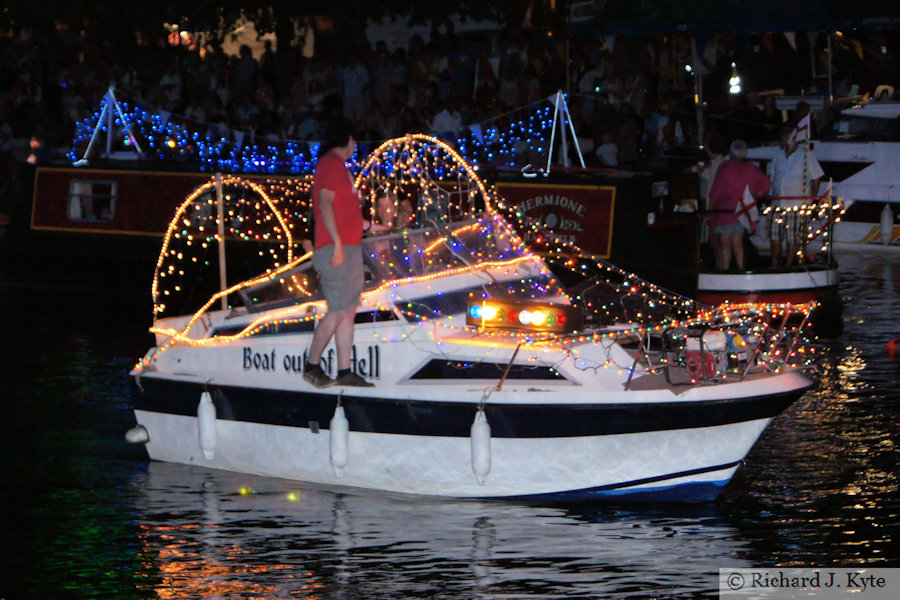 Boat out of Hell, Night Parade, Evesham River Festival 2010