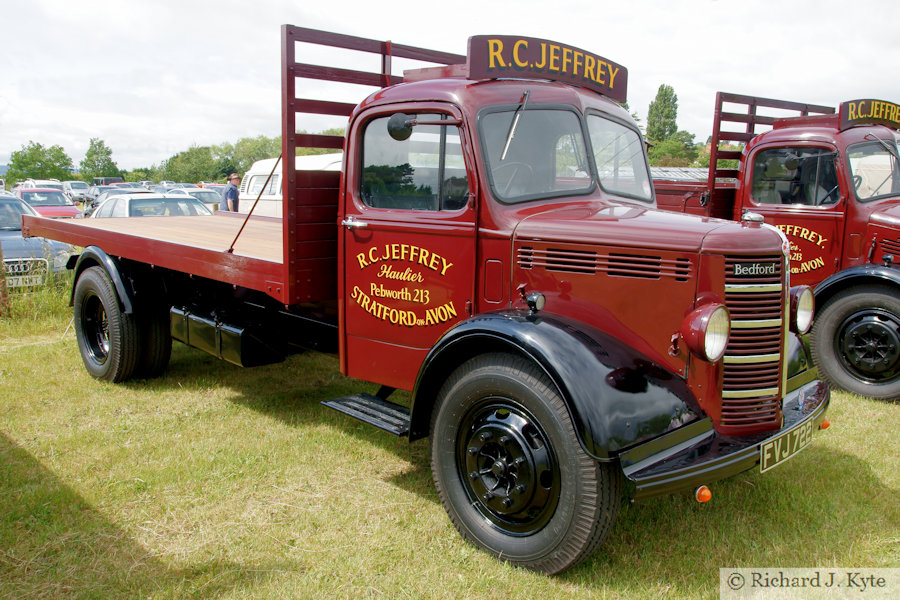 Bedford O (FVJ 722), Wartime in the Vale 2011