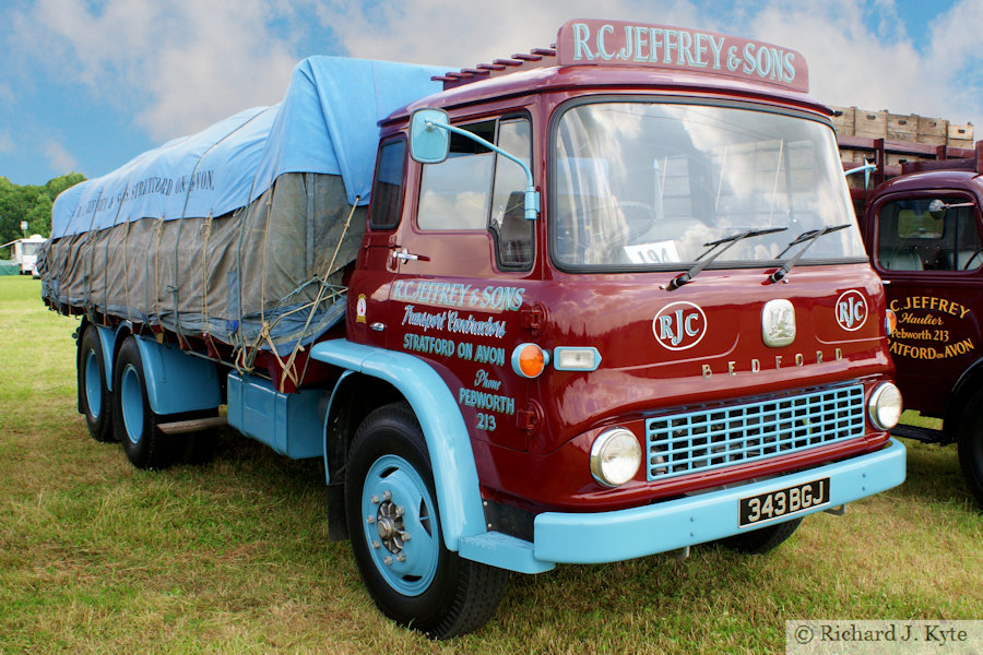 Bedford TK (6 Wheels) (343 BGG), Wartime in the Vale 2009