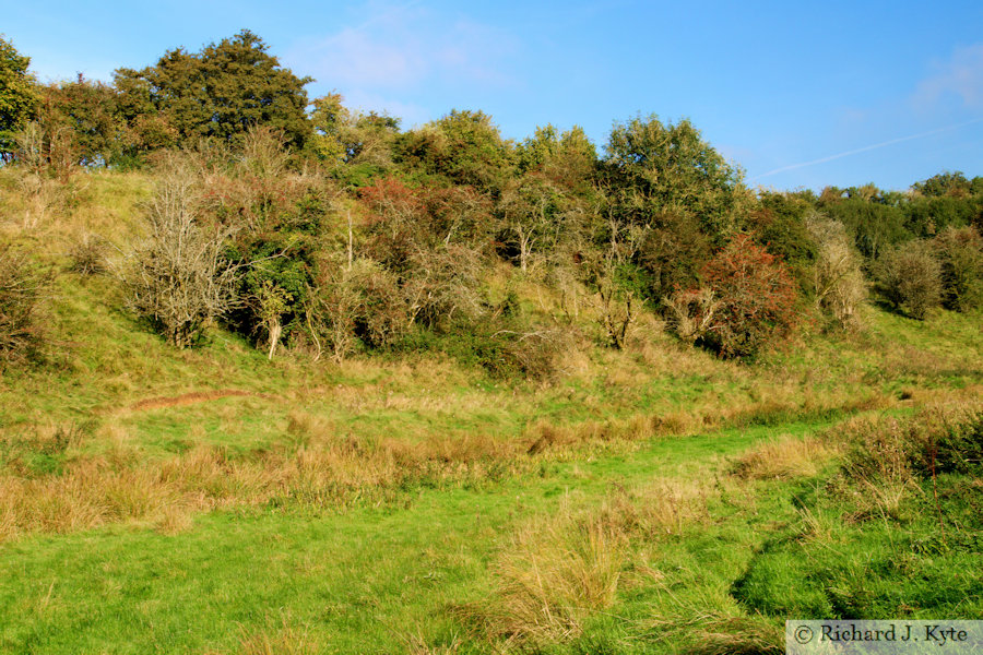 The River Windrush valley, south of Taddington, Gloucestershire