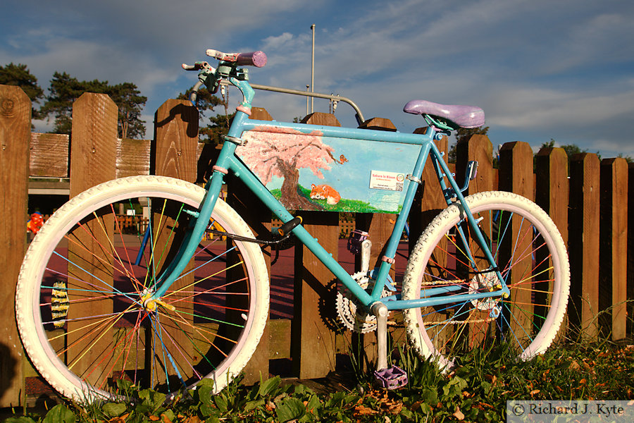 Bike 14: "Sakura in Bloom" by Rihanna McEwan, Vale Active Art 202