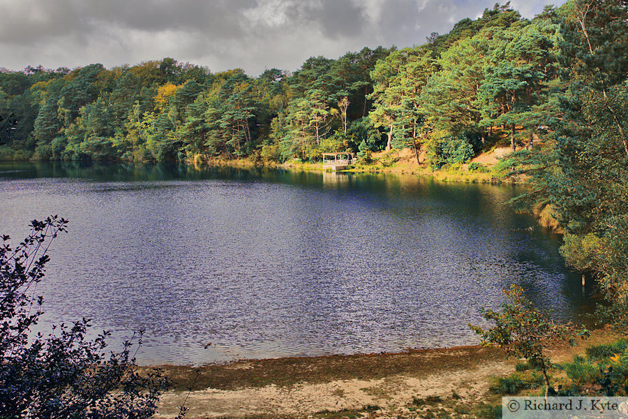 The Blue Pool, looking northwest, Isle of Purbeck, Dorset