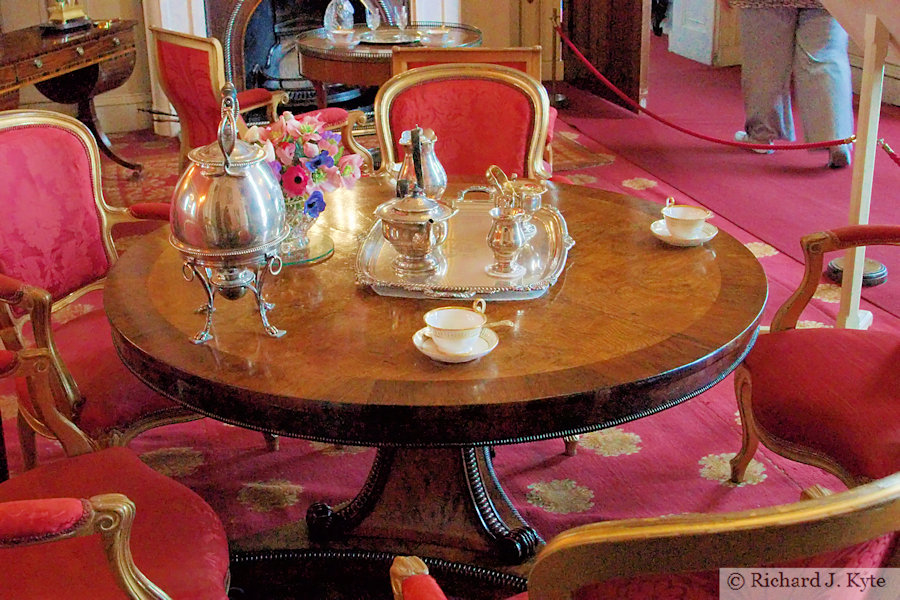 Table, Sultana Room, Attingham Hall, Attingham Park, Shropshire
