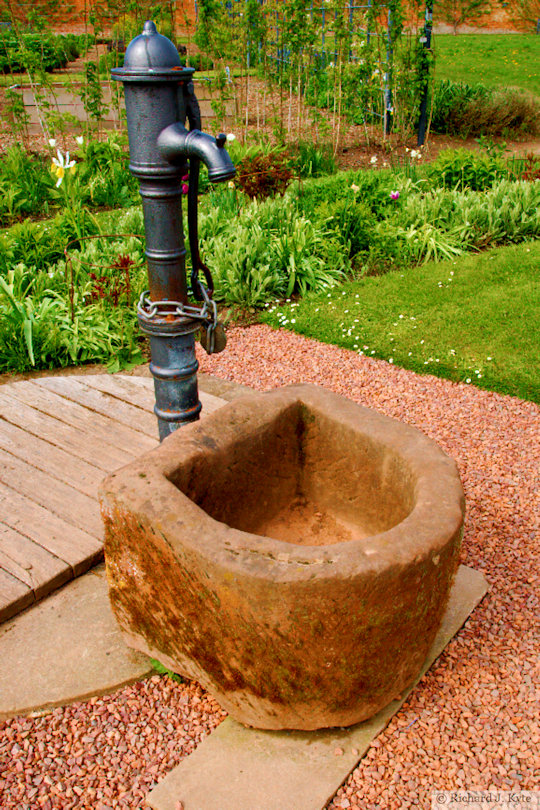 Pump, The Walled Garden, Attingham Park, Shropshire