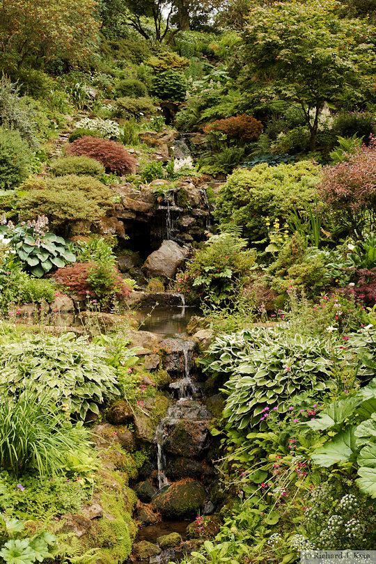Waterfall, Bodnant Garden