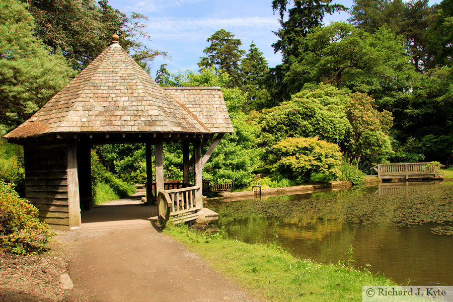 Boat House and Skating Pond, Bodnant Garden