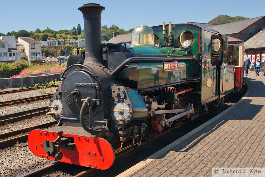 "Blanche" at Porthmadoc, Festiniog Railway