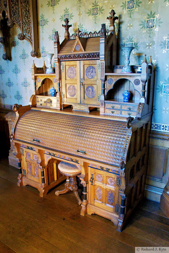 Cylinder Bureau, Tyntesfield House, Somerset