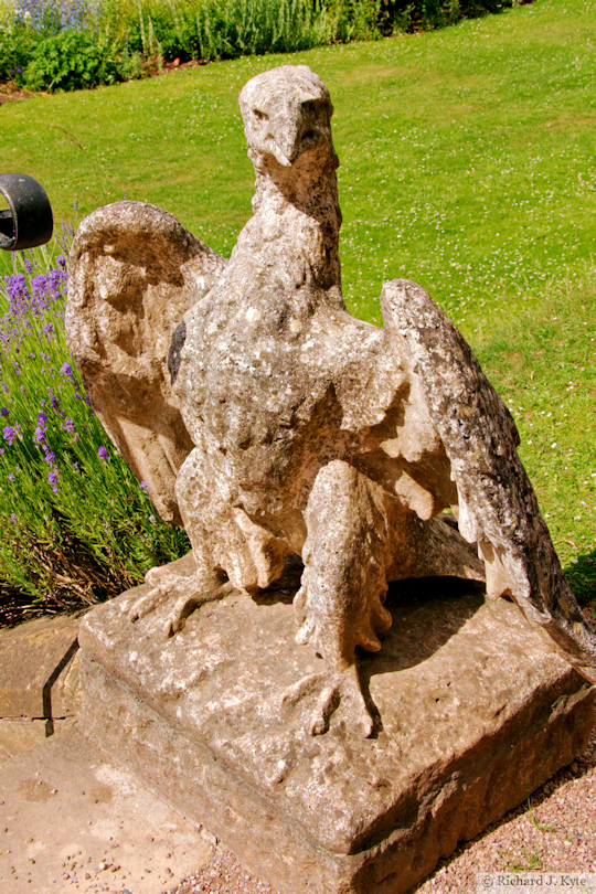 Eagle Sculpture, The Terraces, Knightshayes, Devon