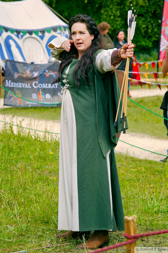 "Sherwood Outlaw" Re-enactor, Evesham Medieval Market 2026