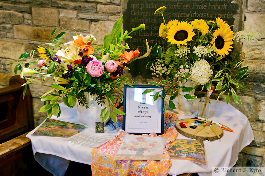 Flower Display, St John the Baptist Church, Fladbury Walkabout 2026
