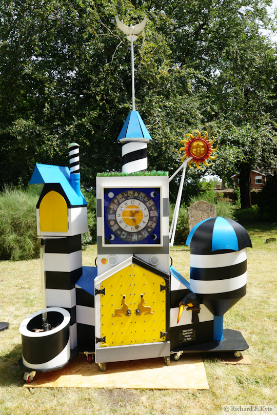 Peter Wagner's Crazy Clock Project, St John the Baptist Church, Fladbury Walkabout 2026