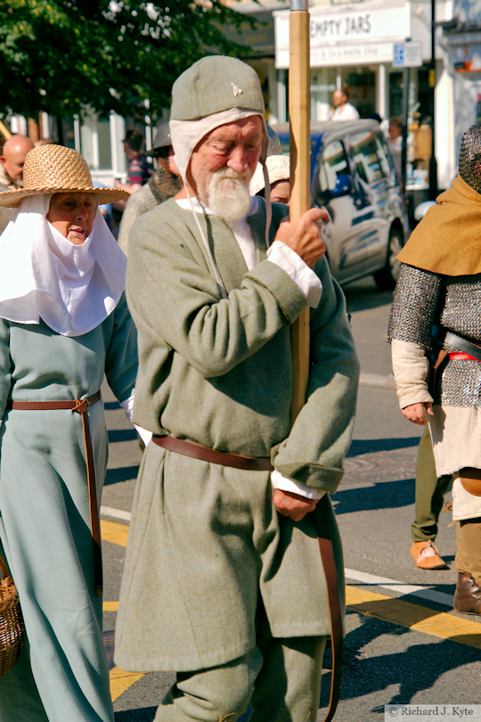 Re-enactor, Parade, Battle of Evesham Re-enactment 2026