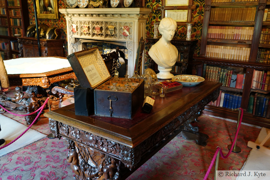 The Library, Oxburgh Hall, Oxburgh Estate