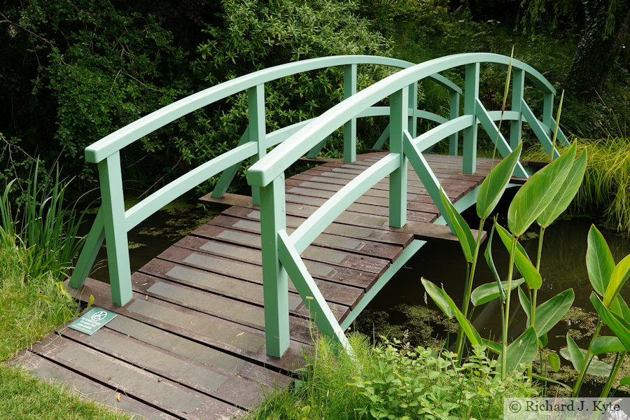 Monet Bridge, Bennett's Water Garden, Weymouth, Dorset