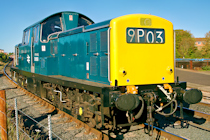 Class 17 Diesel no. D8568 at Kidderminster, Severn Valley Railway Class 17 Diesel no. D8568 at Kidderminster, Severn Valley Railway