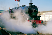 LMS Class 5MT no. 45110 at Toddington, Gloucestershire Warwickshire Railway