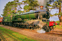 GWR 6880 "Betton Grange" at Gotherington, Gloucestershire Warwickshire Railway GWR 6880 "Betton Grange" at Gotherington, Gloucestershire Warwickshire Railway